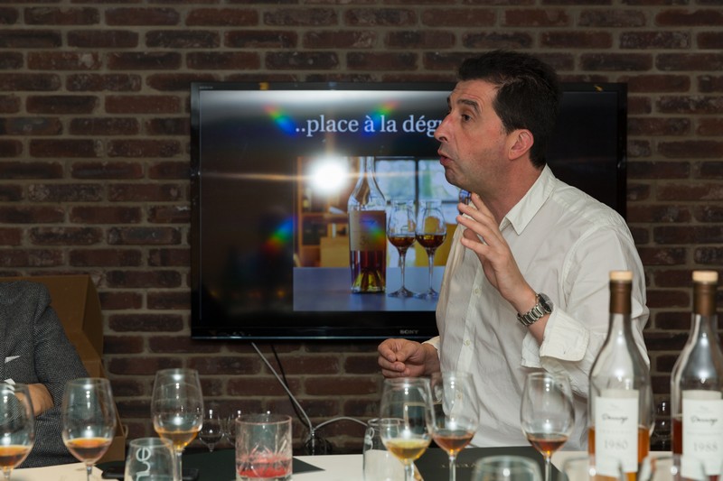 Marc Darroze from Armagnac Darroze at Le Bar de Taillevent - Cuisine Franco-Japonaise, signé Shogun Gourmet.